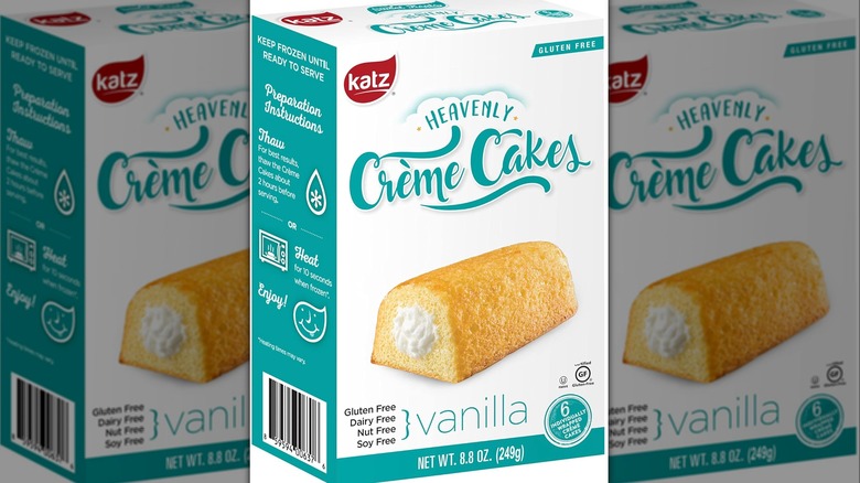 Katz heavenly vanilla créme cakes box