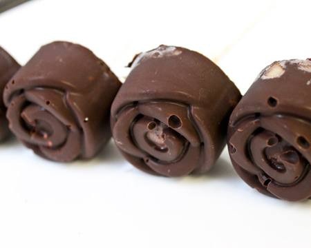 Frozen Chocolate Bananas