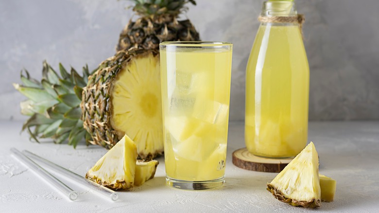 pineapple and pineapple juice