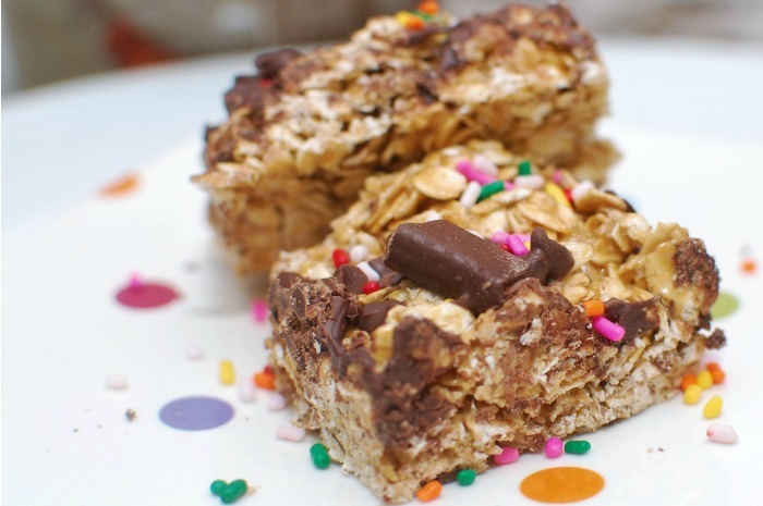 Chewy Brown Sugar Oat Bars