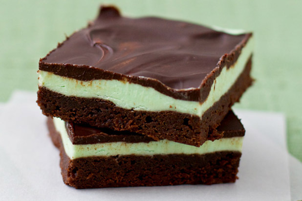 Grasshopper Brownies