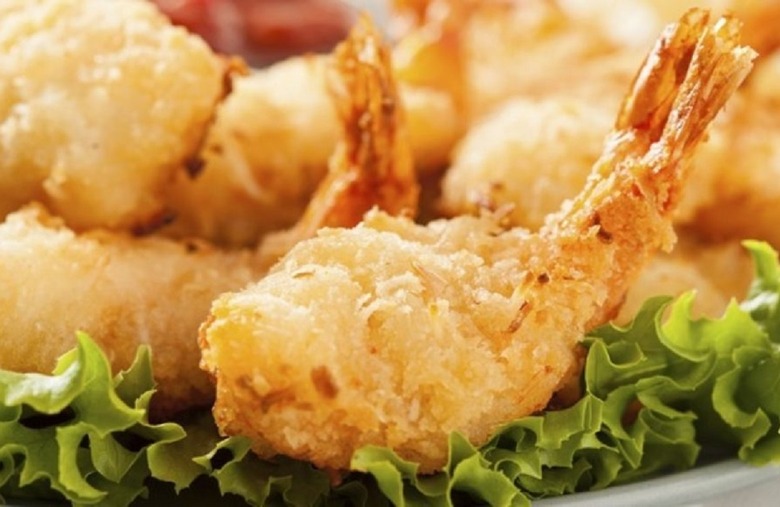 Crispy Curry Coconut Shrimp