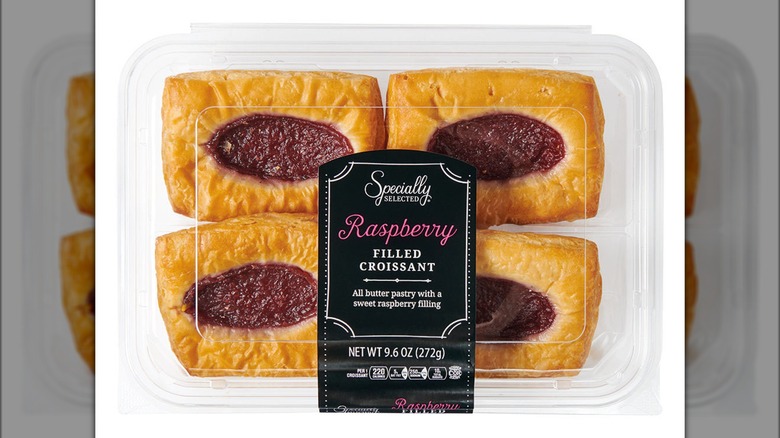 Specially Selected Raspberry Filled Croissants