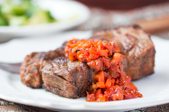 Grilled Flank Steak with Dry Rub - A Cedar Spoon