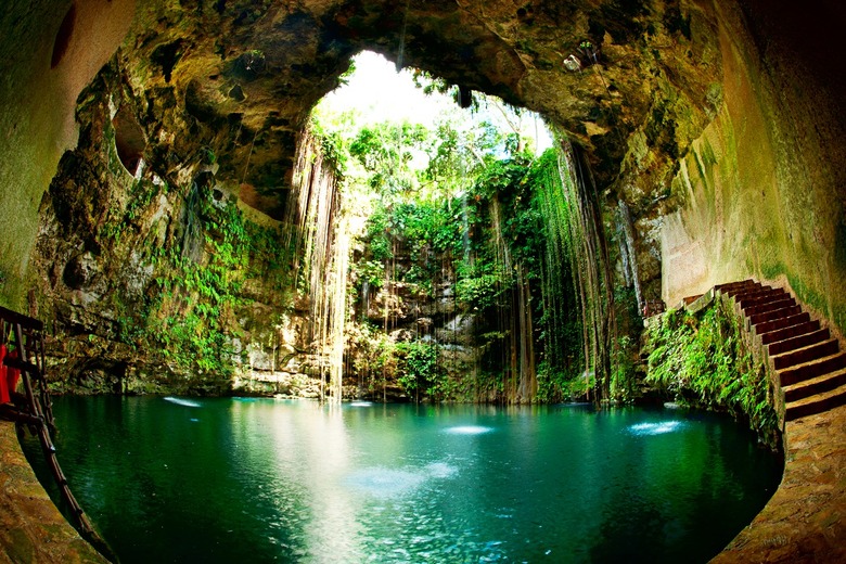 cancun water hole