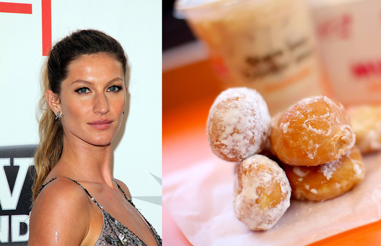 gisele bündchen donuts