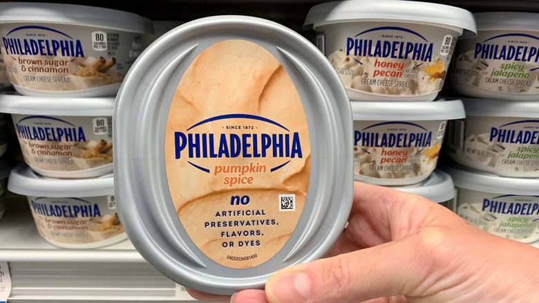 Philadelphia pumpkin spice cream cheese