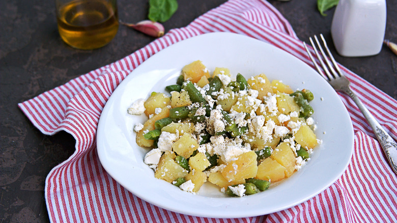 bowl of potato salad