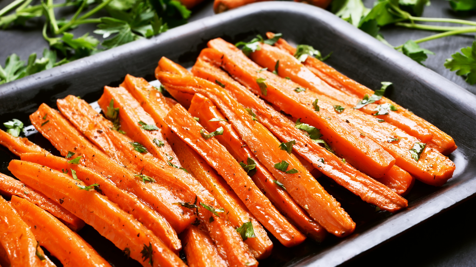 Carrots cooked in outlet orange juice