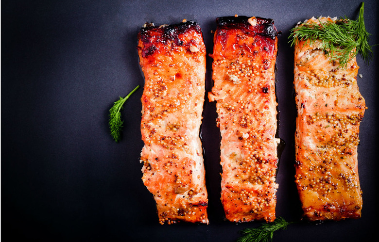 Grilled Glazed Salmon