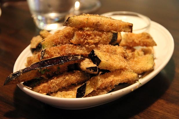 Eggplant Fries wtih Za'Atar and Spiced Yoghurt