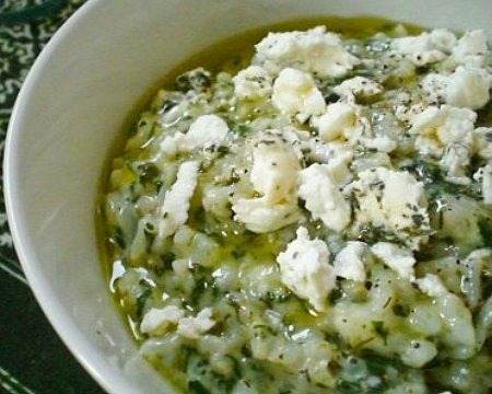 Goat Cheese Risotto