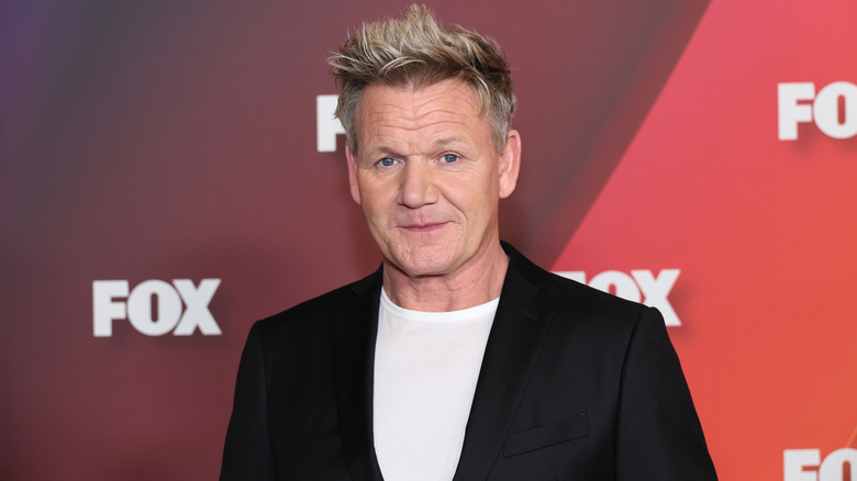 Gordon Ramsay at a publicity event