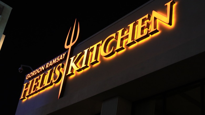 Hell's Kitchen sign