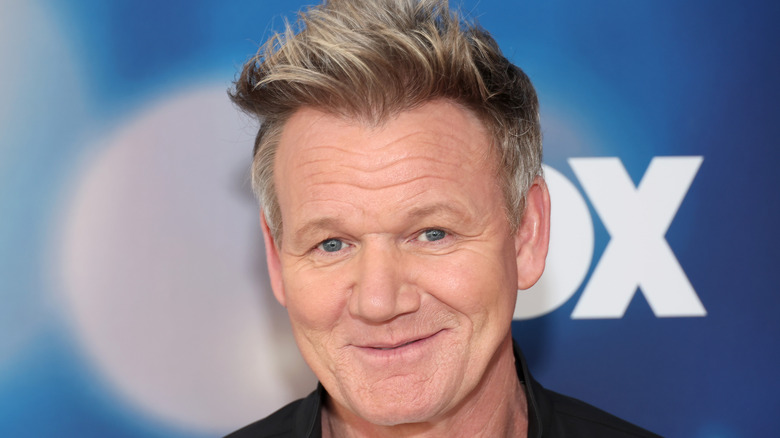 Close up of Gordon Ramsay