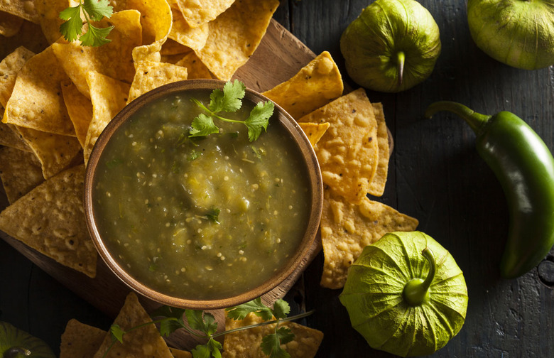 Avocado and Tomatillo Salsa