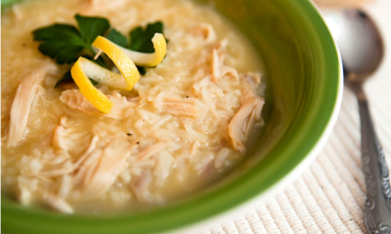 Greek Lemon Chicken Soup