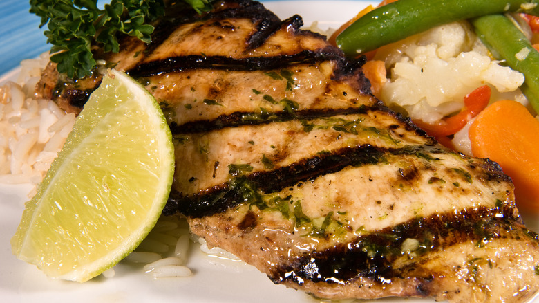 Chicken with lemon