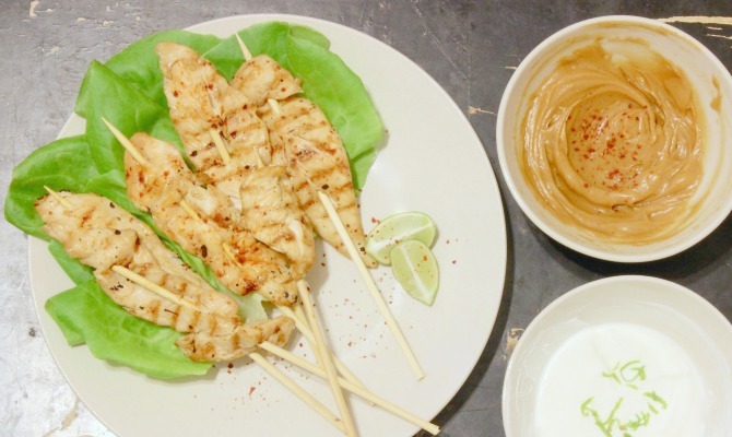 Easiest Chicken Satay