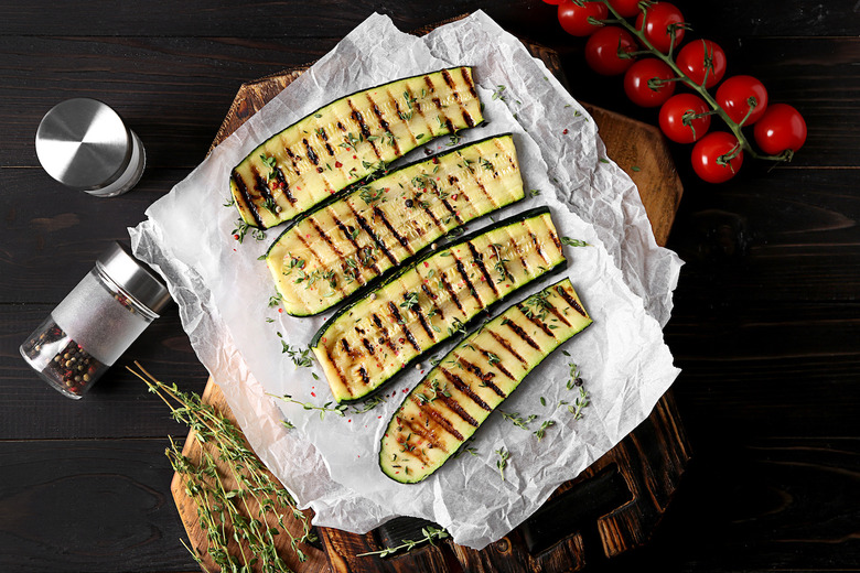 Connecticut: Grilled zucchini