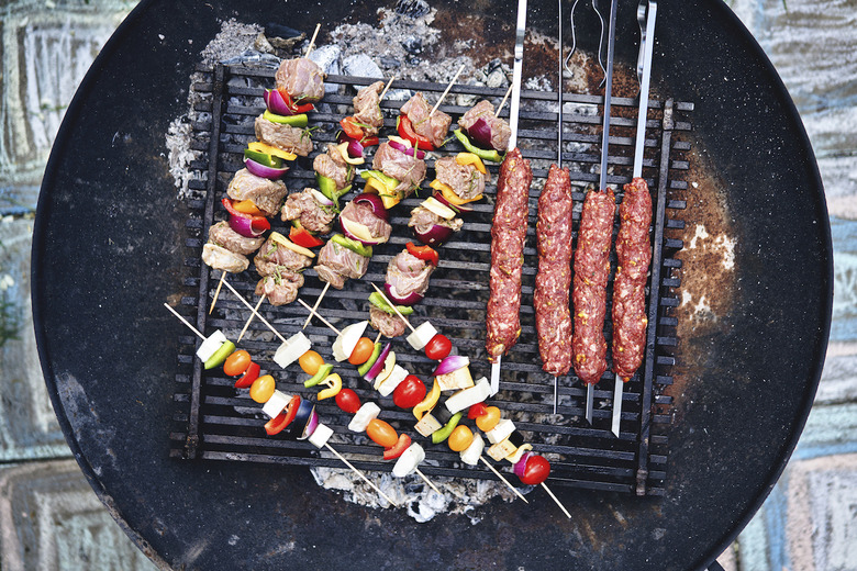 Delaware: Grilled kabobs