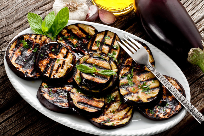 Idaho: Grilled eggplant