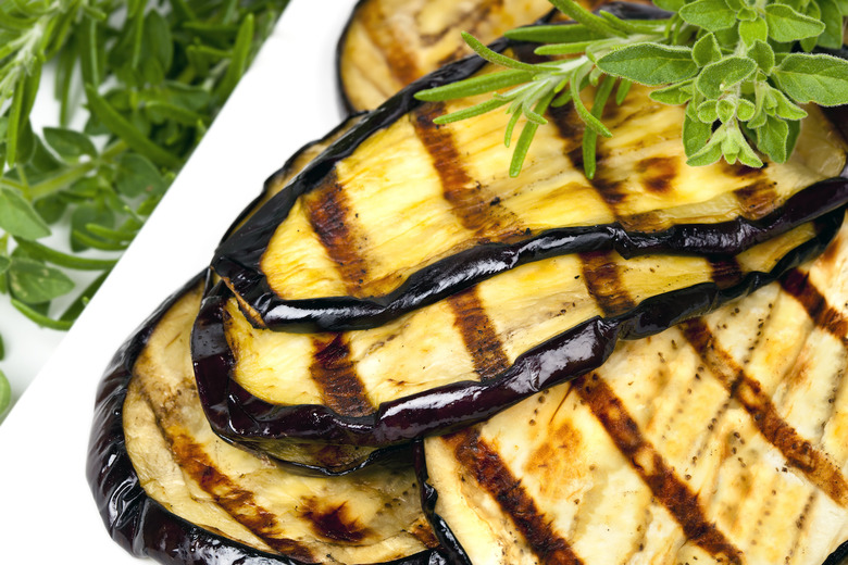 New Hampshire: Grilled eggplant