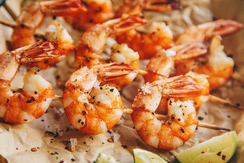 North Carolina: Grilled shrimp