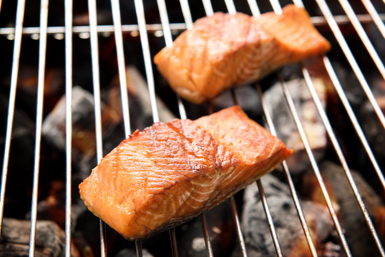 Ohio: Grilled salmon