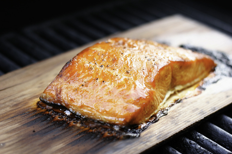 Texas: Grilled salmon