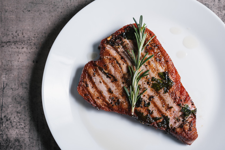 Vermont: Grilled tuna steak