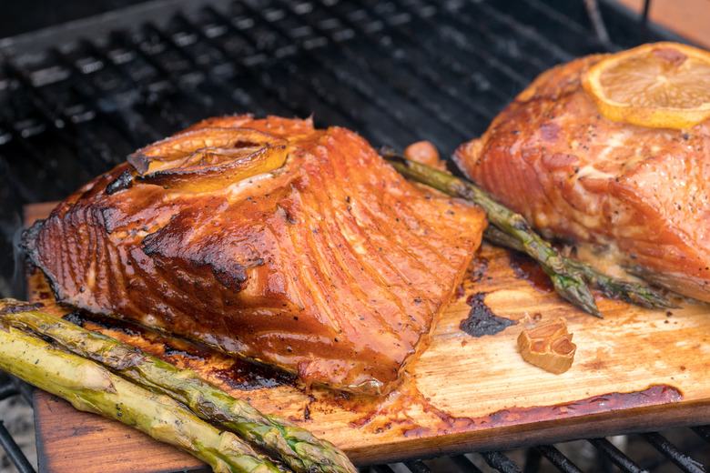 Washington: Grilled salmon