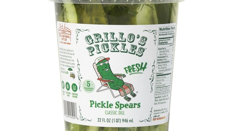 Grillo's brand pickles