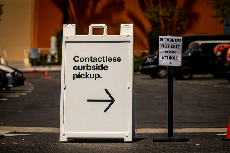 Opt for curbside pickup 