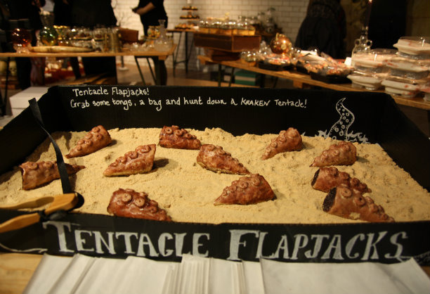 Tentacle Flapjacks