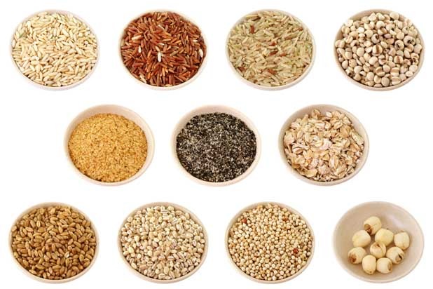 Your best bet is making whole-grain food at home