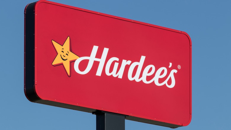 Hardee's sign