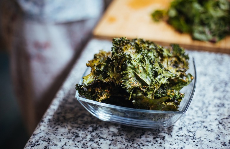 Baked Kale Chips 