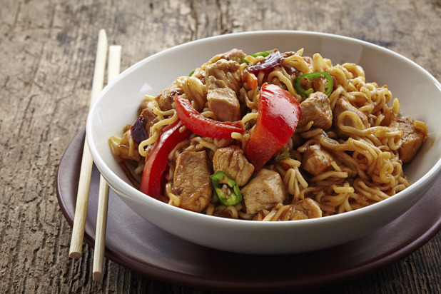 Whole Wheat Peanut Butter and Vegetable Pasta