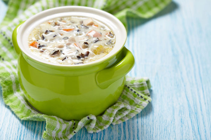 Chicken and Brown Rice Soup