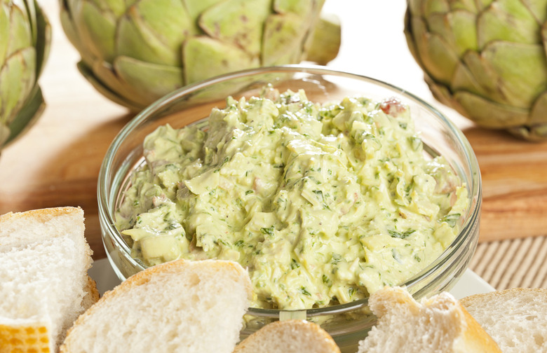 Baby Kale, Chard, Spinach, and Artichoke Dip