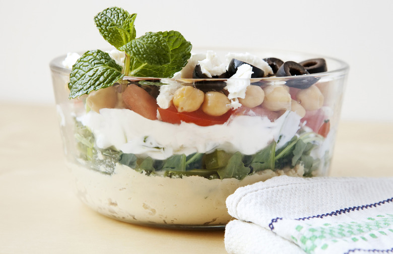 Greek-Style Seven-Layer Dip