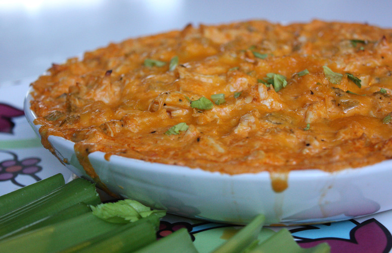 Healthy Slow-Cooker Buffalo Chicken Dip