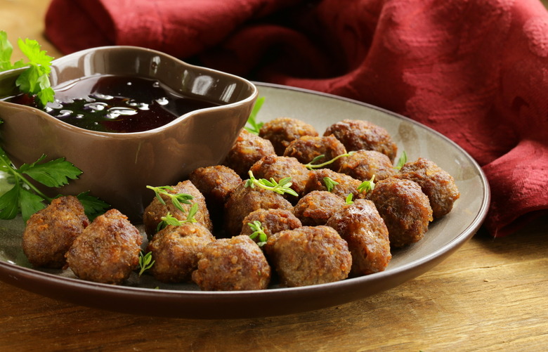 Avoid:  Swedish meatballs