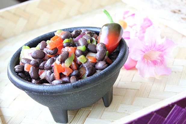 1. Black Bean Salsa