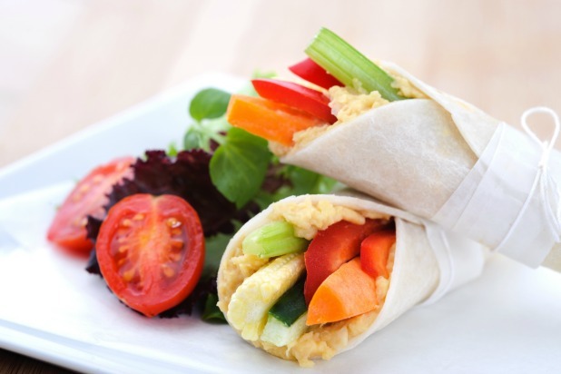 Hummus Wraps