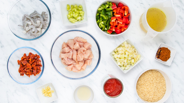 hearty jambalaya ingredients 