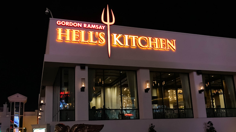 Hell's Kitchen storefront and signage