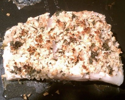 Herb Crusted Halibut