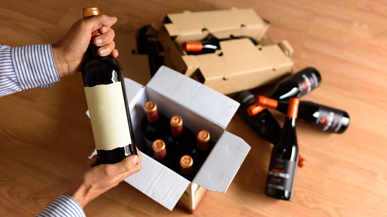 Here's How Many Bottles Come In A Standard Case Of Wine